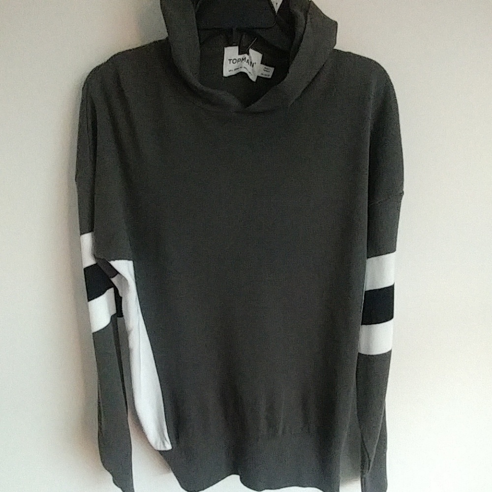 Men's Topman pullover hooded sweater
